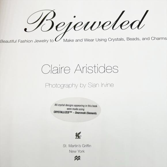 Bejeweled Book Beautiful Fashion Jewelry to Make and Wear by Claire Aristides - Picture 3 of 4